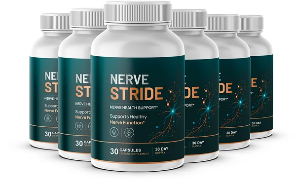 Nerve Stride 6 Bottles package